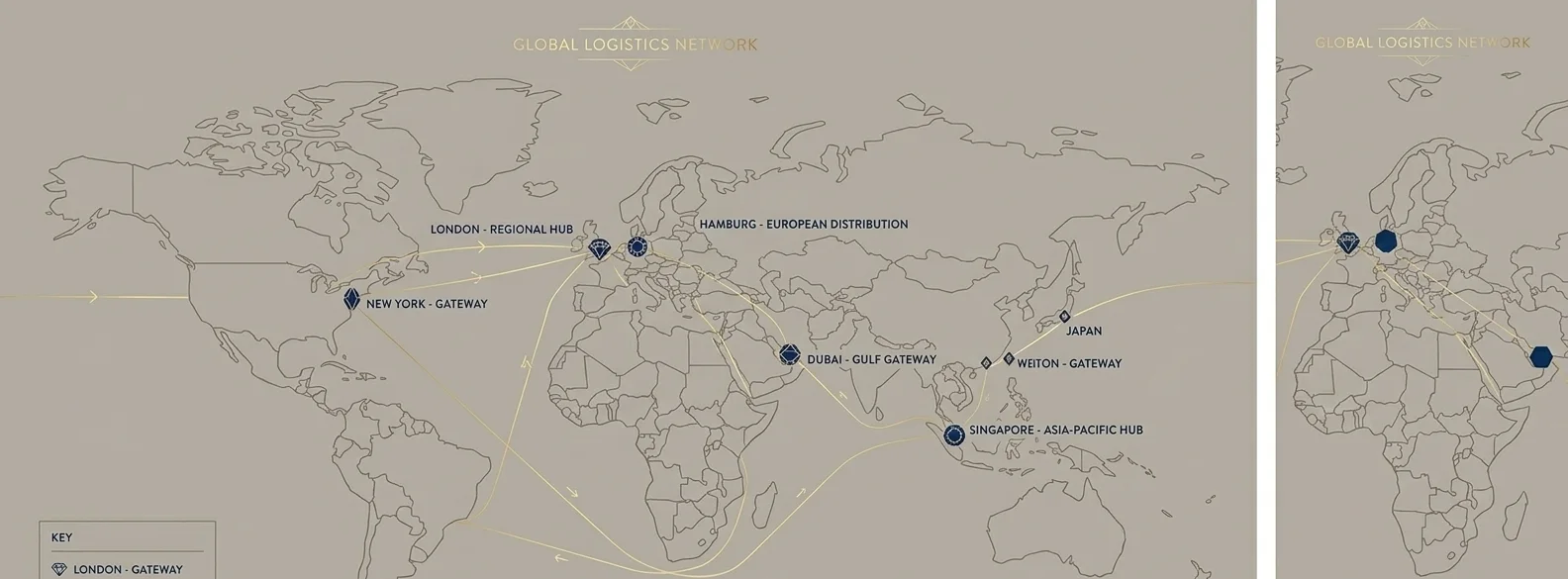 Global logistics network
